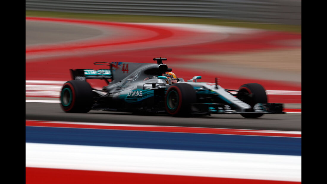 Lewis Hamilton - Mercedes - GP USA - Austin - Formel 1 - Freitag - 20.10.2017