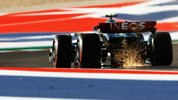 Lewis Hamilton - Mercedes - GP USA - Austin - Formel 1 - Freitag - 20.10.2023