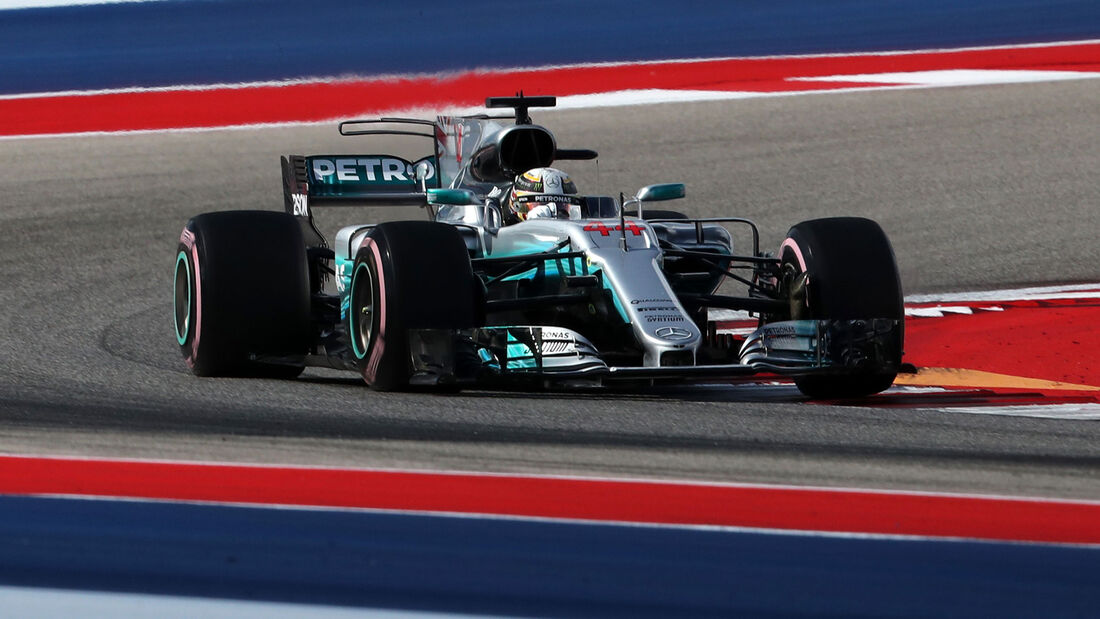 Lewis Hamilton - Mercedes - GP USA - Austin - Formel 1 - Samstag - 21.10.2017