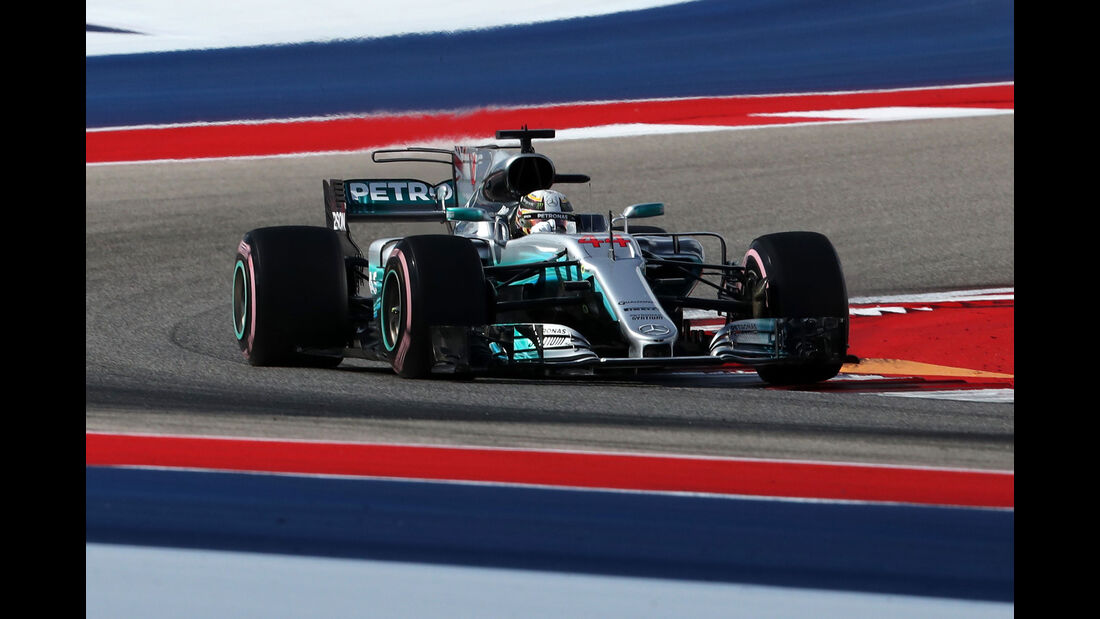 Lewis Hamilton - Mercedes - GP USA - Austin - Formel 1 - Samstag - 21.10.2017