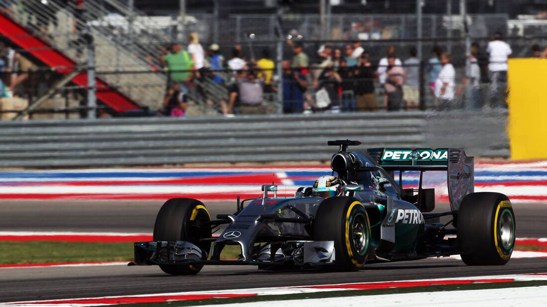 Lewis Hamilton - Mercedes - GP USA - Formel 1 -1. November 2014