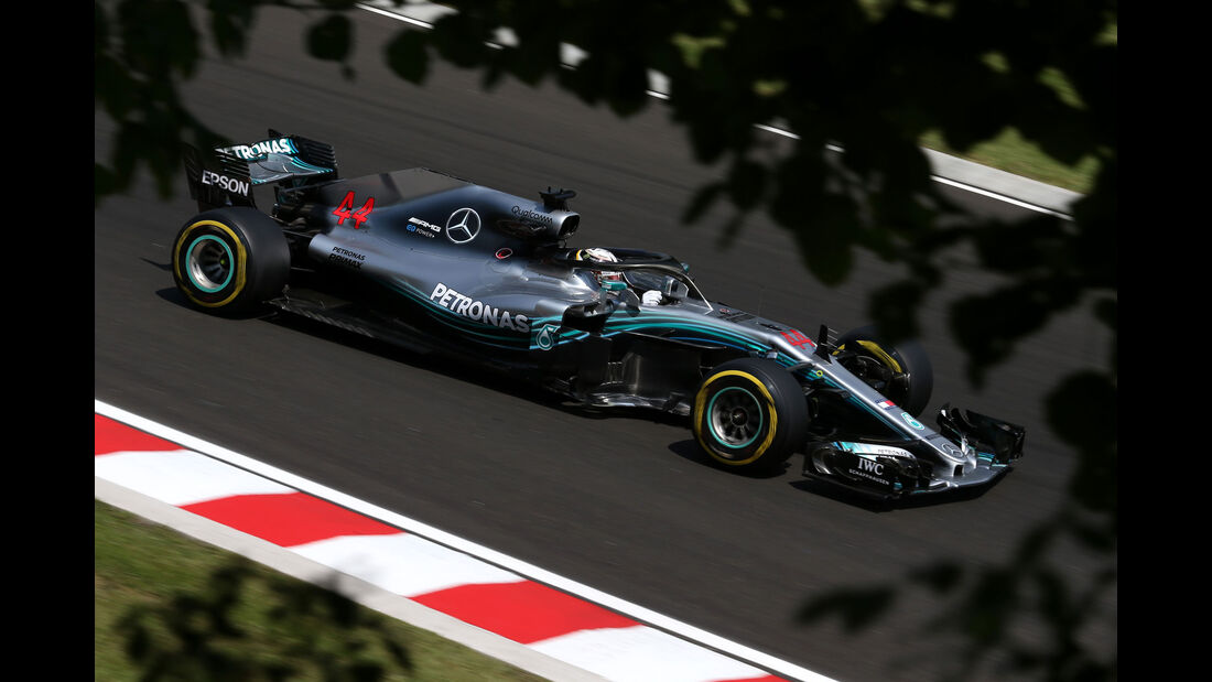Lewis Hamilton - Mercedes - GP Ungarn - Budapest - Formel 1 - 27.7.2018