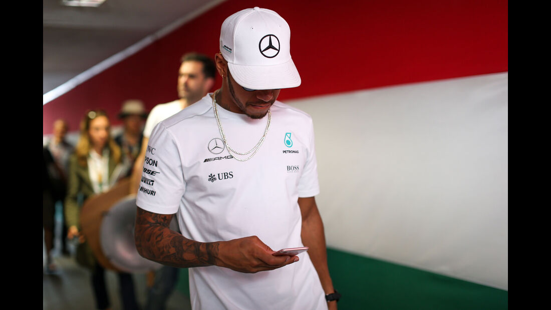 Lewis Hamilton - Mercedes - GP Ungarn - Budapest - Formel 1 - 28.7.2017