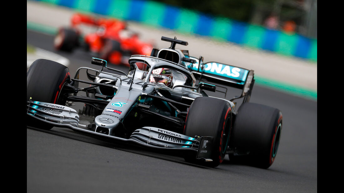 Lewis Hamilton - Mercedes - GP Ungarn - Budapest - Formel 1 - Freitag - 1.8.2019