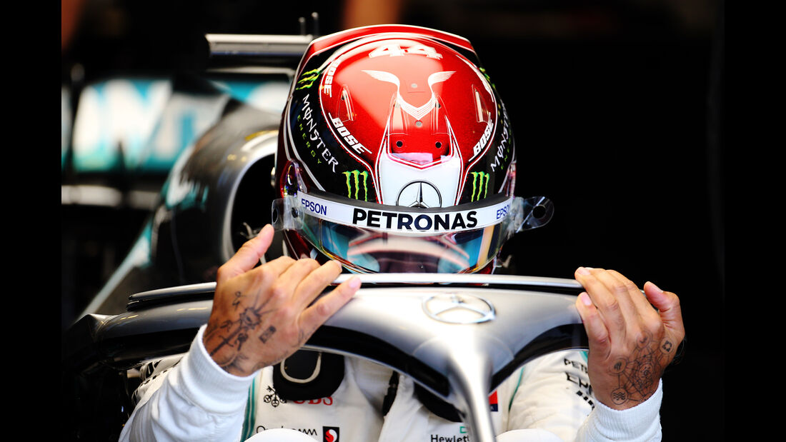 Lewis Hamilton - Mercedes - GP Ungarn - Budapest - Formel 1 - Freitag - 2.8.2019