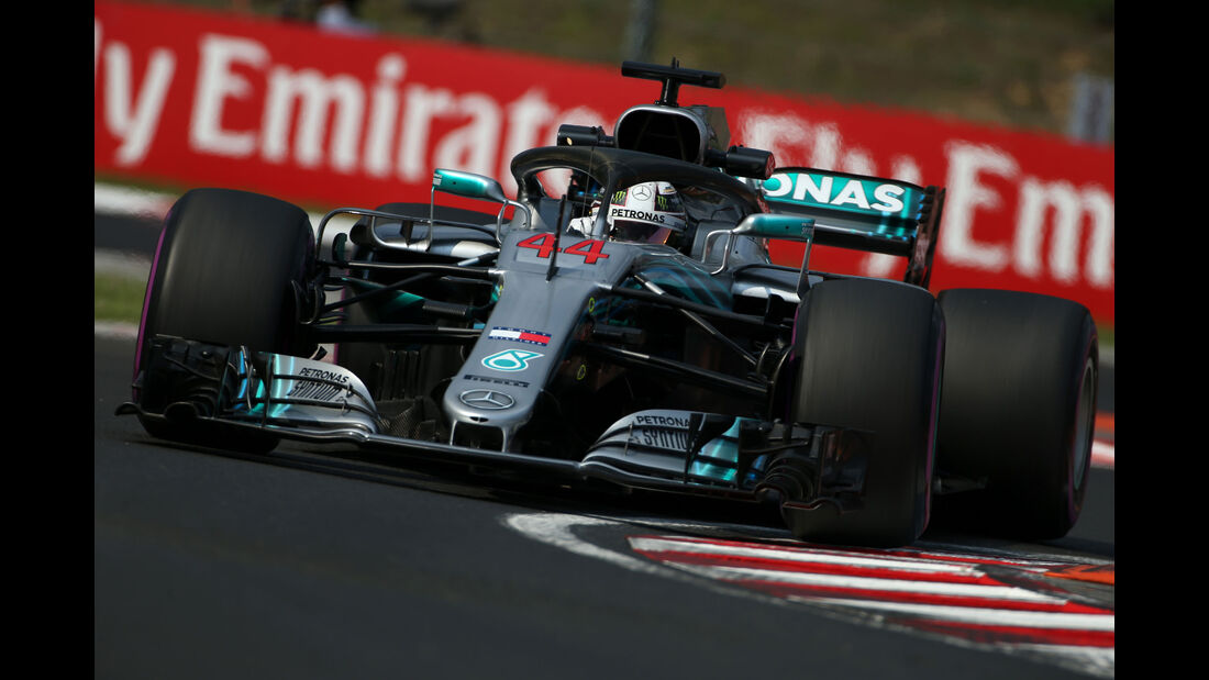 Lewis Hamilton - Mercedes - GP Ungarn - Budapest - Formel 1 - Freitag - 27.7.2018