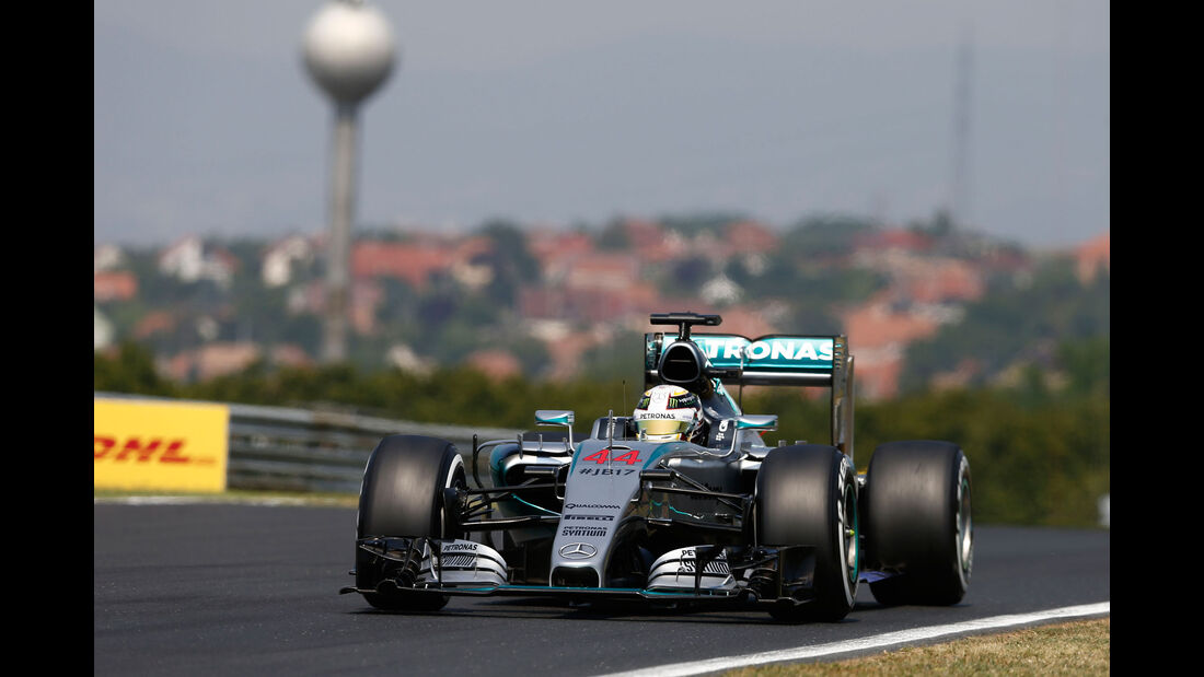 Lewis Hamilton - Mercedes - GP Ungarn - Budapest - Qualifying - Samstag - 25.7.2015