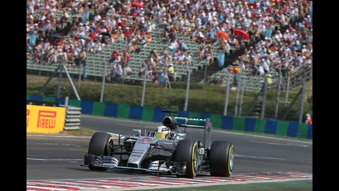 Lewis Hamilton - Mercedes - GP Ungarn - Budapest - Qualifying - Samstag - 25.7.2015