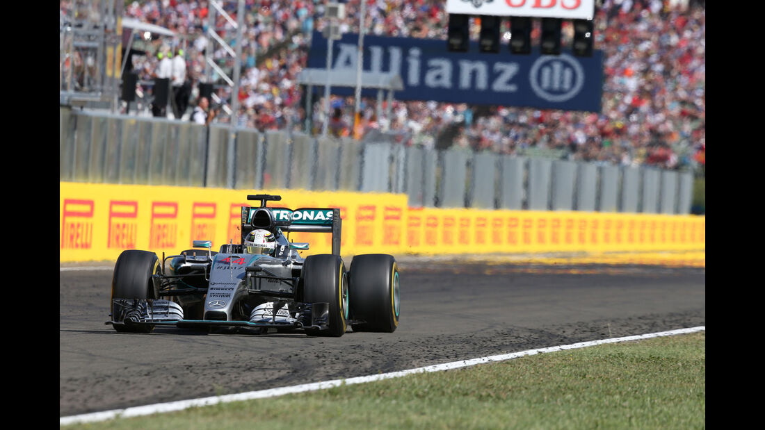 Lewis Hamilton - Mercedes - GP Ungarn - Budapest - Rennen - Sonntag - 26.7.2015