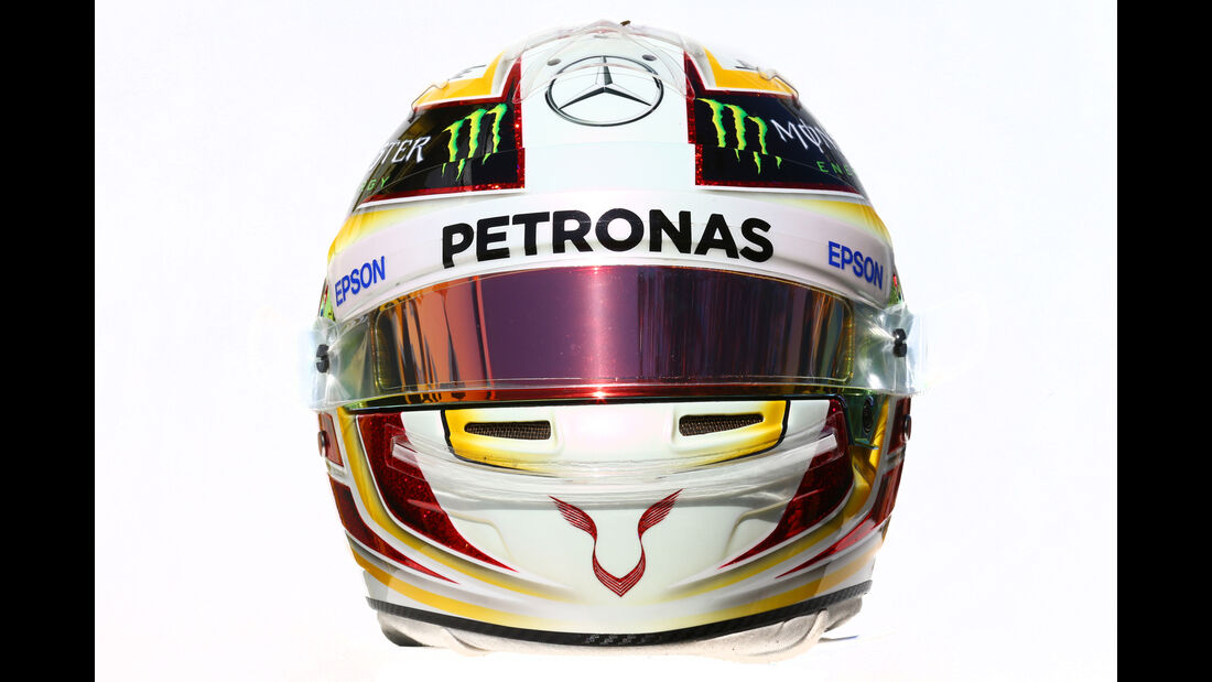 Lewis Hamilton - Mercedes - Helm - Formel 1 - 2016