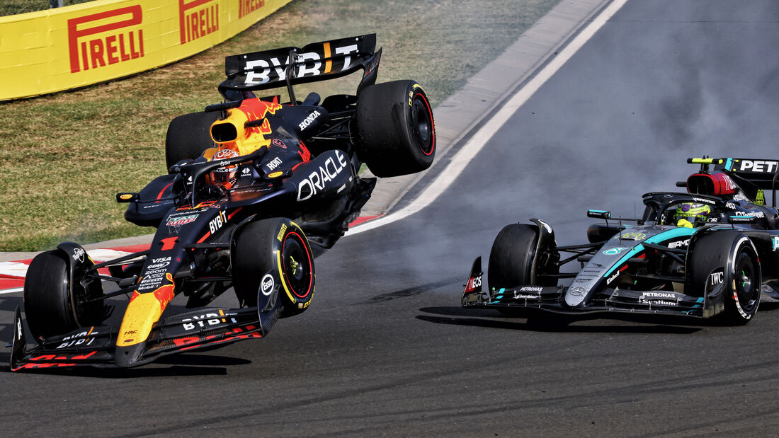 Lewis Hamilton - Mercedes - Max Verstappen - Red Bull - Formel 1 - GP Ungarn - 21. Juli 2024