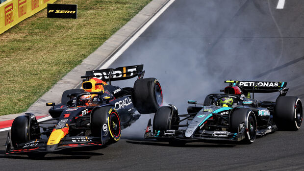 Lewis Hamilton - Mercedes - Max Verstappen - Red Bull - Formel 1 - GP Ungarn - 21. Juli 2024