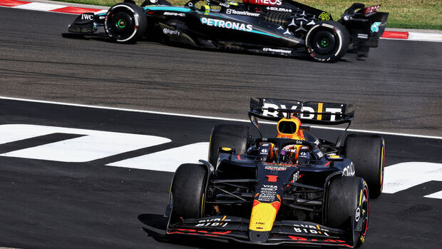 Lewis Hamilton - Mercedes - Max Verstappen - Red Bull - Formel 1 - GP Ungarn - 21. Juli 2024