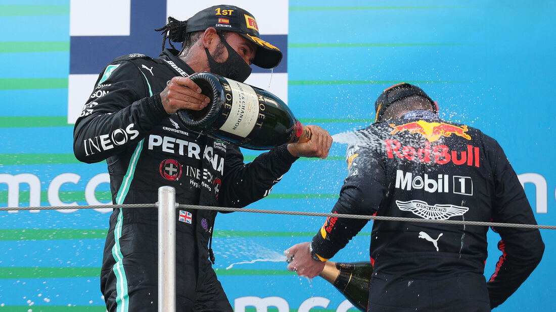 Lewis Hamilton - Mercedes - Max Verstappen - Red Bull - GP Spanien 2020 - Barcelona