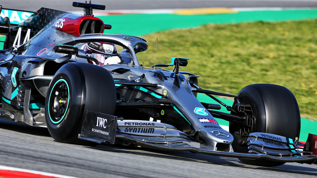 Lewis Hamilton - Mercedes - Pirelli - Formel 1 - Testfahrten - Barcelona - 26.2.2020