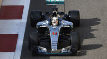 Lewis Hamilton - Mercedes - Pirelli-Test - Abu Dhabi