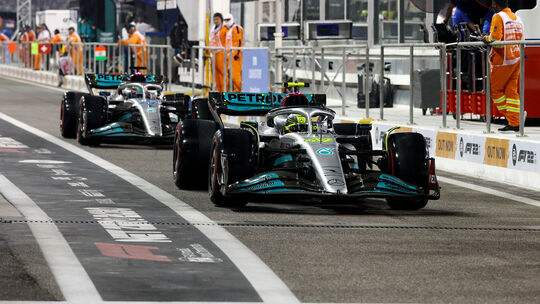 Lewis Hamilton - Mercedes - Qualifikation - GP Abu Dhabi 2022