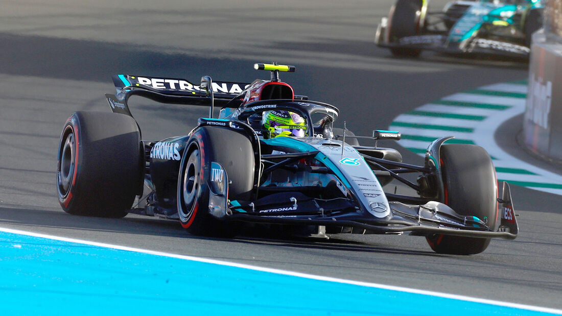 Lewis Hamilton - Mercedes - Saudi-Arabien - Jeddah - Formel 1 - 2024 - Training