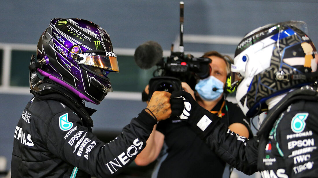 Lewis Hamilton - Mercedes - Valtteri Bottas - GP Bahrain 2020 - Sakhir