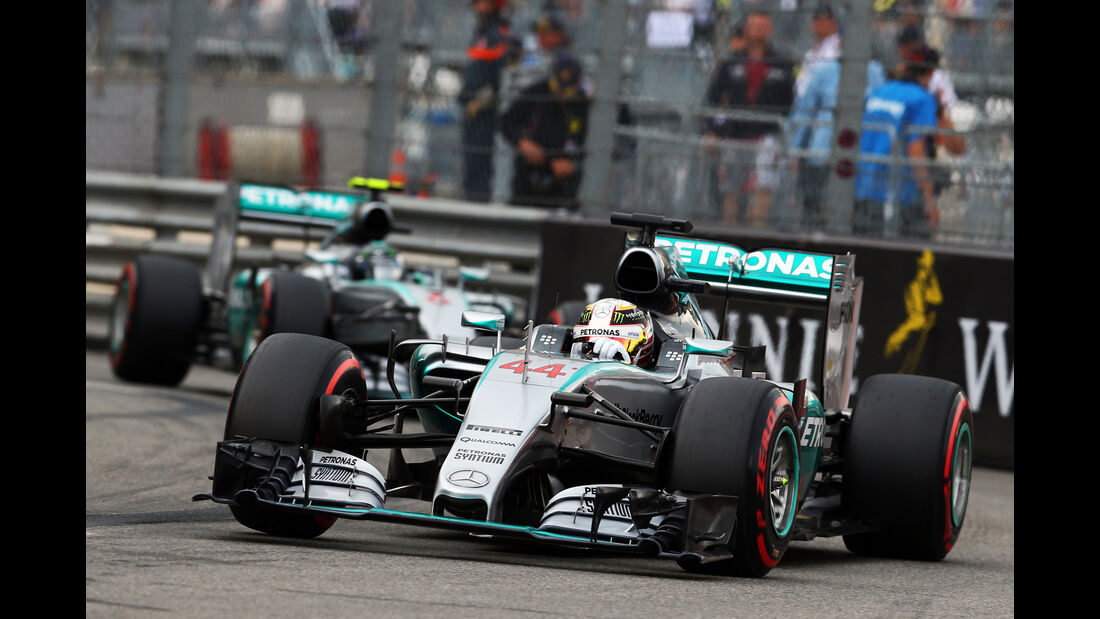 Lewis Hamilton - Nico Rosberg - Formel 1 - GP Monaco 2015
