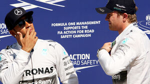 Lewis Hamilton & Nico Rosberg - GP Italien 2014