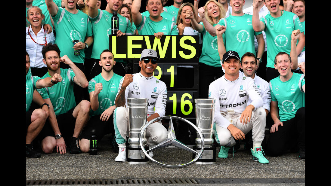 Lewis Hamilton - Nico Rosberg - Mercedes - GP Deutschland 2016 - Hockenheim