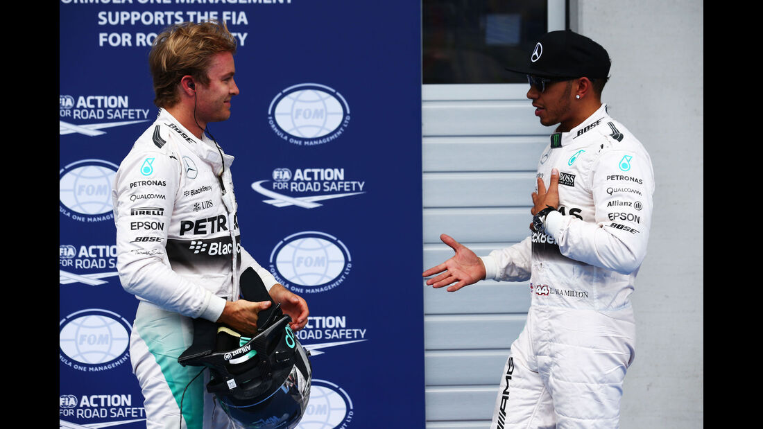 Lewis Hamilton - Nico Rosberg - Mercedes - GP Österreich - Qualifiying - Formel 1 - Samstag - 20.6.2015
