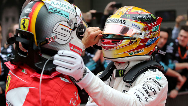 Lewis Hamilton - Sebastian Vettel - Formel 1