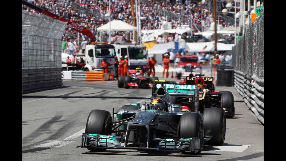 Lewis Hamilton - Sebastian Vettel - Formel 1 - GP Monaco - 26. Mai 2013