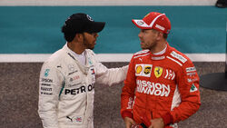 Lewis Hamilton & Sebastian Vettel - GP Abu Dhabi 2018