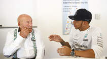 Lewis Hamilton & Stirling Moss - Monza - Mercedes - 2015