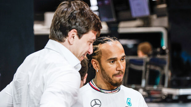 Lewis Hamilton & Toto Wolff - GP Saudi-Arabien 2024