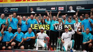 Lewis Hamilton - Valtteri Bottas - Mercedes - Formel 1 - GP Italien - 02. September 2018