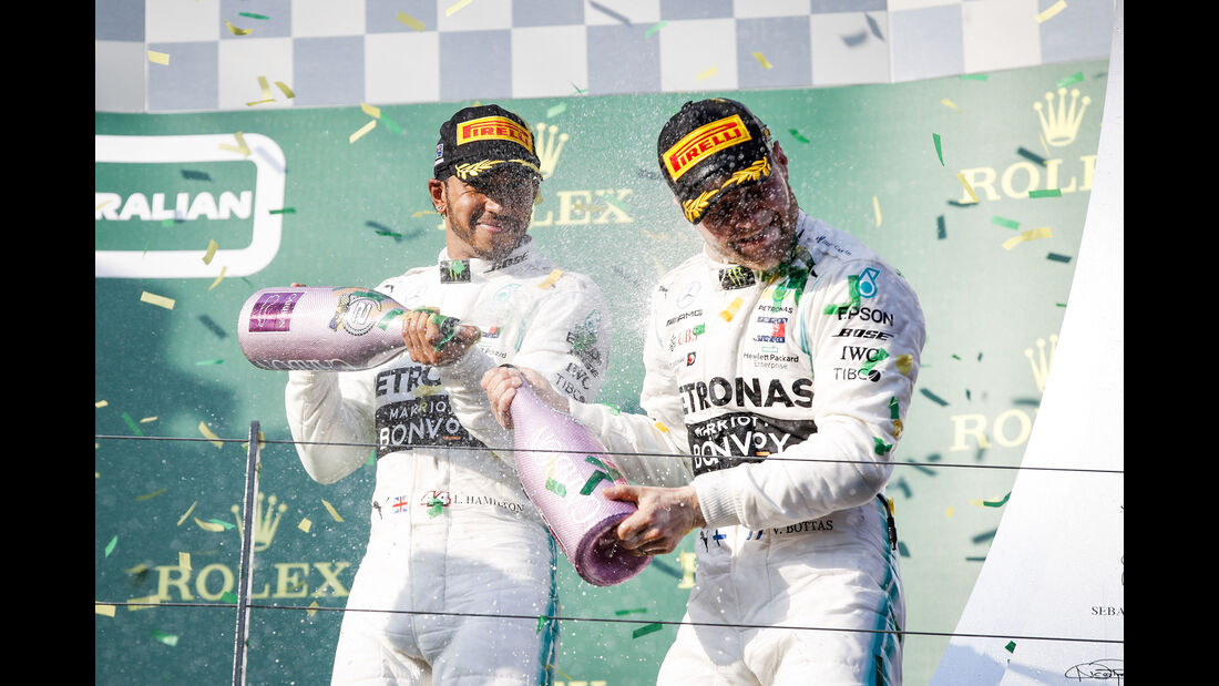 Lewis Hamilton - Valtteri Bottas - Mercedes - GP Australien 2019