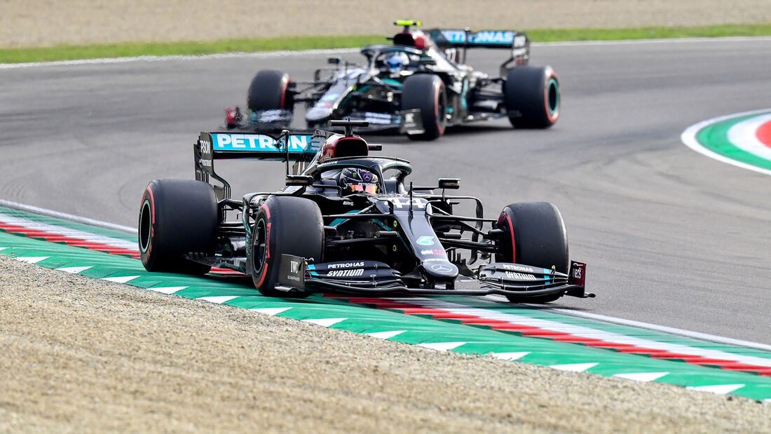 Lewis Hamilton - Valtteri Bottas - Mercedes - GP Emilia-Romagna 2020 - Imola