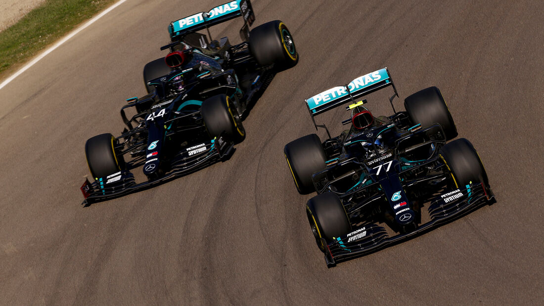 Lewis Hamilton - Valtteri Bottas - Mercedes - GP Emilia-Romagna 2020 - Imola