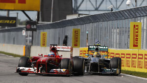 Lewis Hamilton vs. Fernando Alonso - GP Kanada 2013