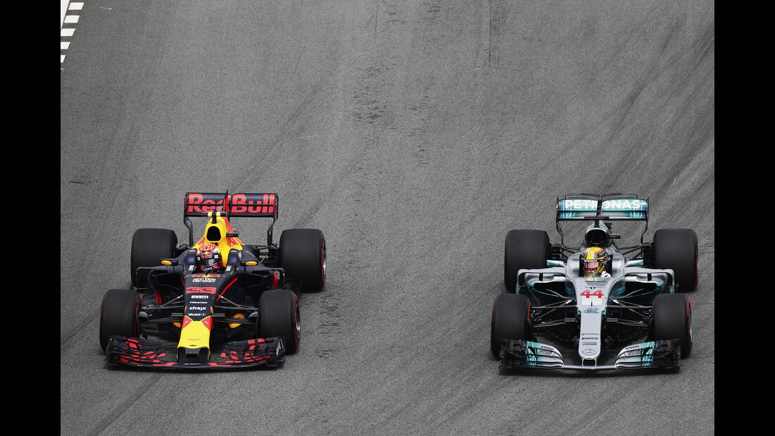 Lewis Hamilton vs. Max Verstappen - GP Malaysia 2017