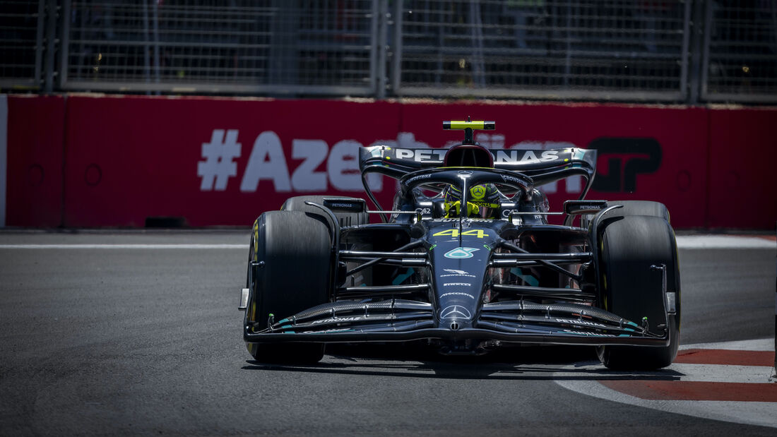 Lewis Hamitlon - Mercedes - Formel 1 - GP Aserbaidschan - 29. April 2023