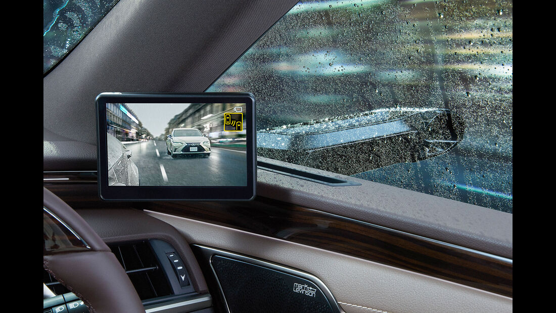 Lexus ES Außenspiegel Kamera Monitor