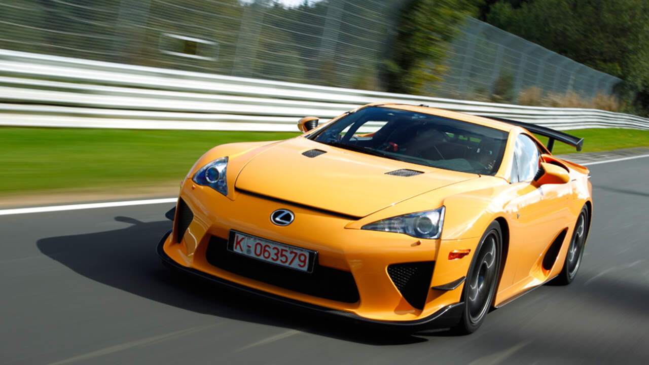 Lexus Lfa Mit Nurburgring Package Im Supertest Japanischer Ring Geist Auto Motor Und Sport