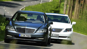 Lexus LS 600h, Mercedes Benz S 400 Hybrid
