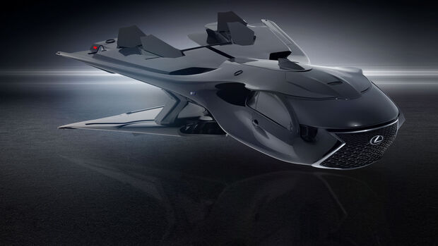 Lexus QZ 618 Galactic Enforcer Concept Jet MIB Men in Black