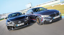 Lexus RC F, BMW M4 Performance, Frontansicht