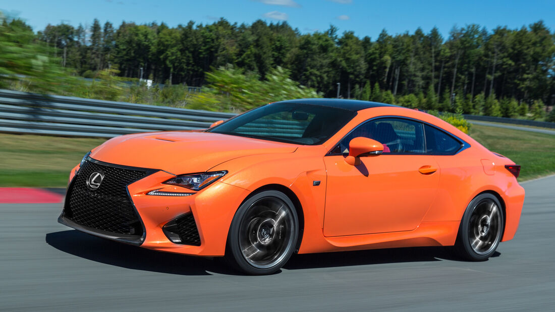 Lexus RC F, Seitenansicht