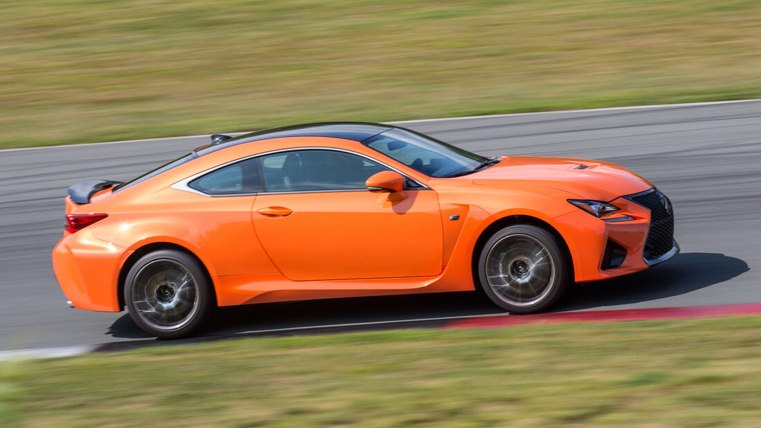 Lexus RC F, Seitenansicht