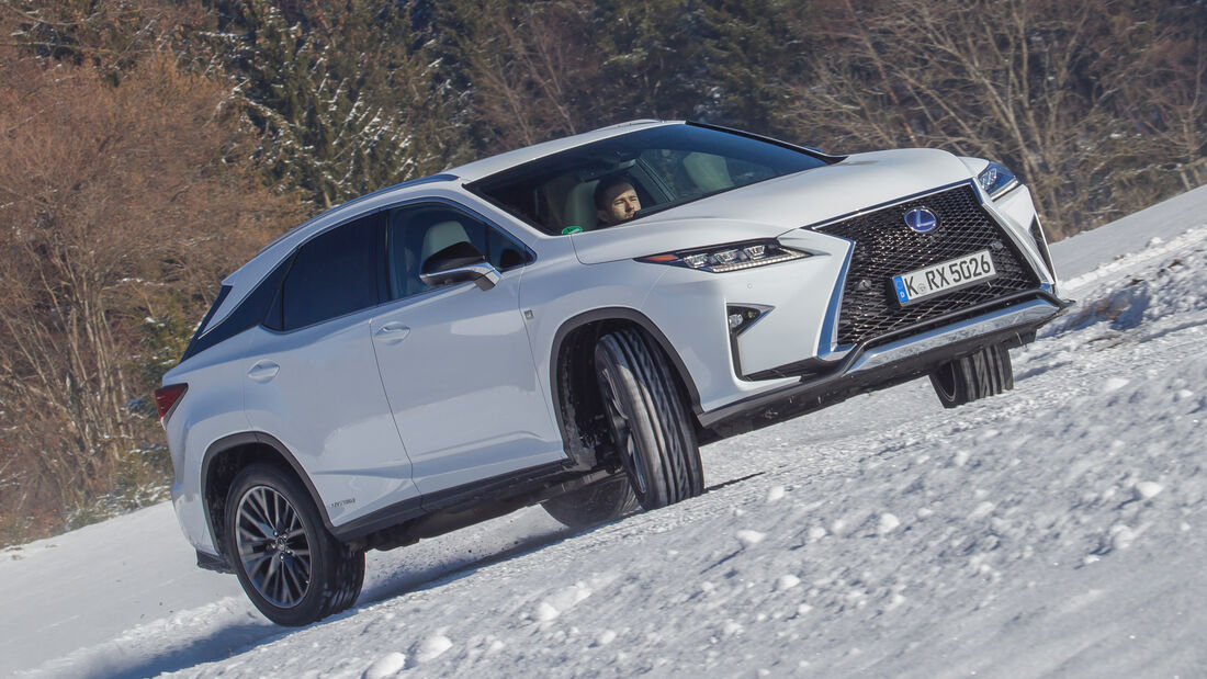 Lexus RX 450h F-Sport, Seitenansicht