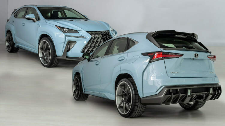 So Geht Riesen Niere Bmw Bodykit Fur Lexus Nx Und Rx Auto Motor Und Sport
