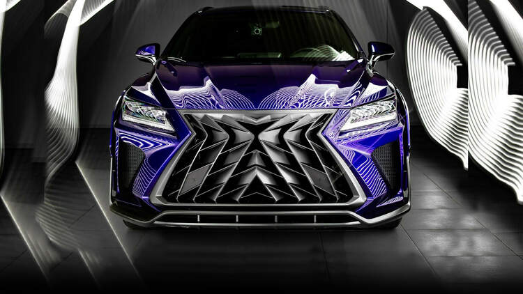 So Geht Riesen Niere Bmw Bodykit Fur Lexus Nx Und Rx Auto Motor Und Sport