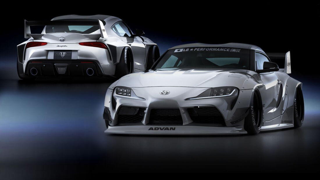 Liberty Walk Toyota Supra Tuning Bodykit